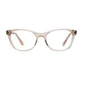 OLEANDER CLEAR NEUTRAL LOVE GLASSES CAT EYE FRAMES HONEY COLOR FLAWLESS